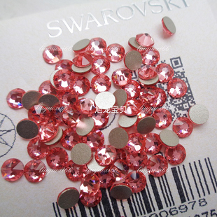 手机壳贴钻 日韩系列 美容材料平底水钻 262 奥地利平底钻桃红色