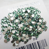 甲片贴钻 奥地利施家平底钻翠绿360 美甲华子水钻 玻璃钻手链补钻