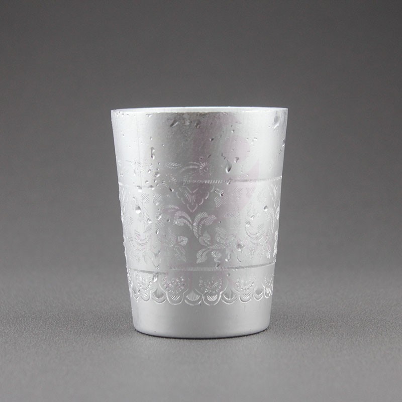 锡合金薄荷朱丽julep威士忌杯