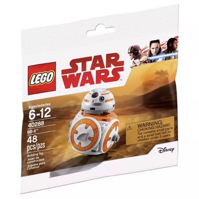 LEGO 乐高星球大战40288迷你BB-8限量拼砌包