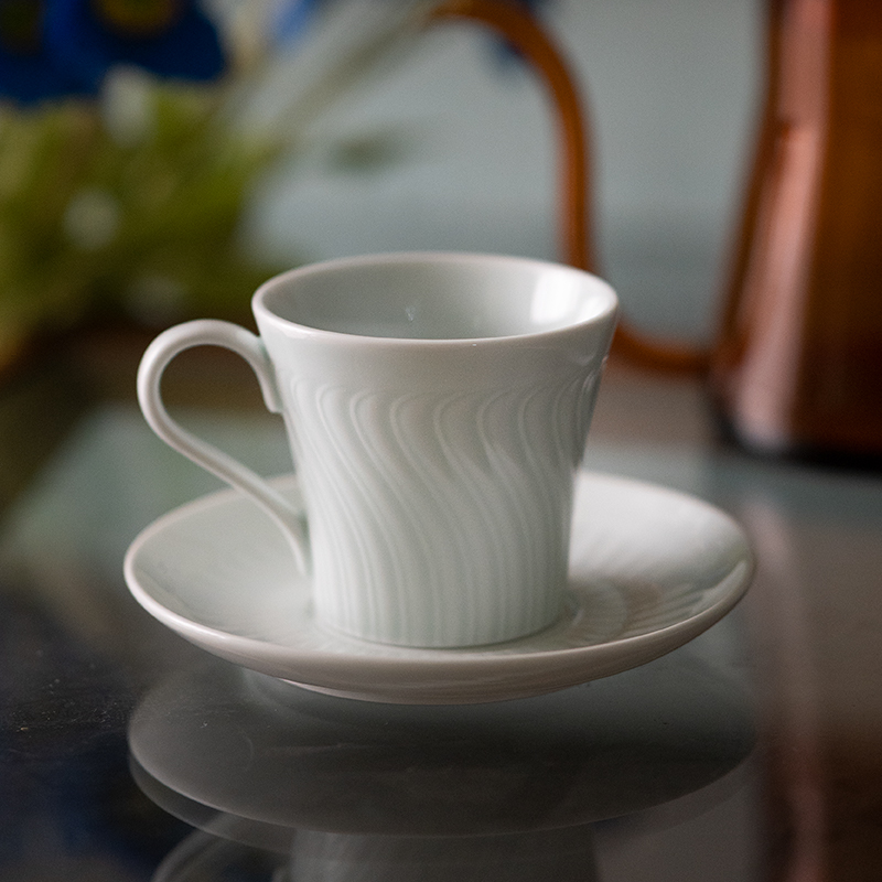 山水一间仿宋风格咖啡杯