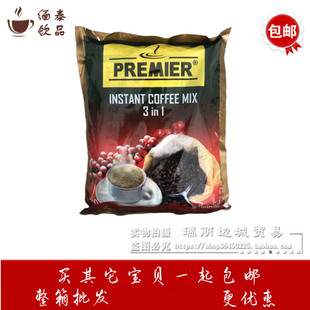 缅甸Premier咖啡三合一速溶英式首相总理牌咖啡醇香540克30杯清真