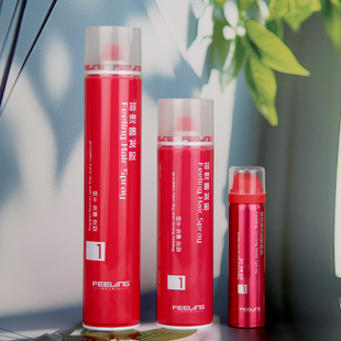 强力定型喷雾蓬松丰盈男女造型速干干胶 FEELING菲灵定型喷发胶