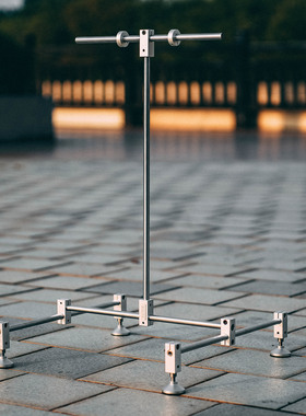 ROLPH光轴铝合金不锈钢碳纤维铝合金轮组专用可调节展示架PRO-W1