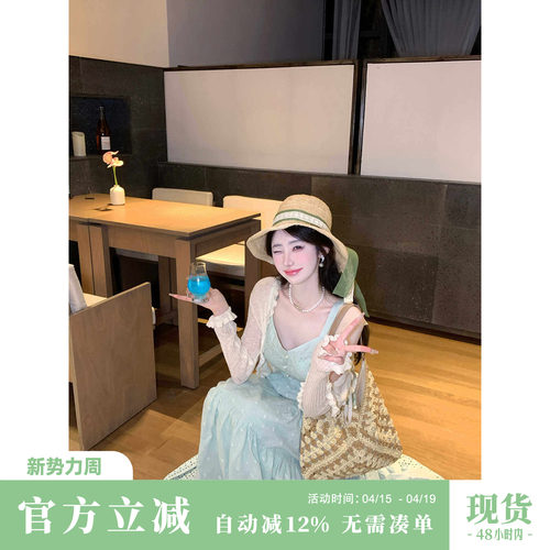 纯棉纯色学院风大裙摆长款