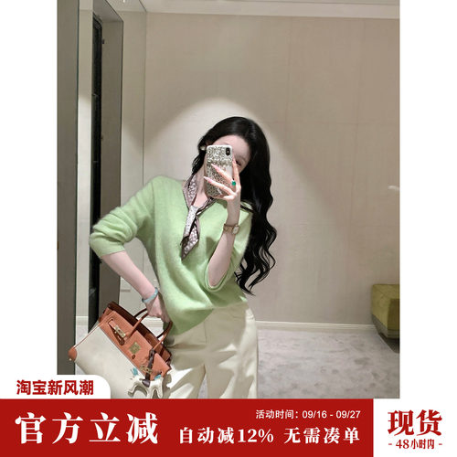 雅乔 秋装新款直筒裤米色复古时尚加绒皮裤女高腰宽松休闲长裤子