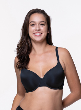 特价29元85D90BC性感黑色光面素版薄绵杯文胸全包有钢圈支撑