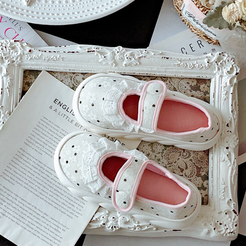 法式复古蕾丝花边包跟布艺居家拖鞋女春秋季室内家用软底防滑夏天,居家布艺,居家棉拖/棉鞋,淘宝优惠券,粉丝福利购,淘宝优惠卷