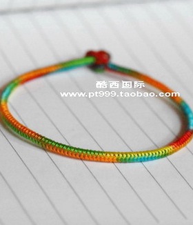 密宗端午节本命年红绳九乘金刚结