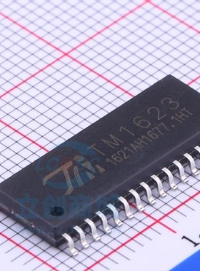 全新原装正品 TM1623 贴片  SOP-32  LED驱动 数码管驱动IC芯片