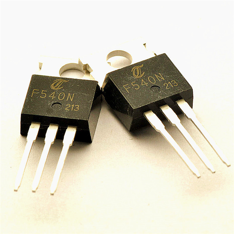 N沟道场效应管 IRF540N 33A/100V/44毫欧/130W TO-220