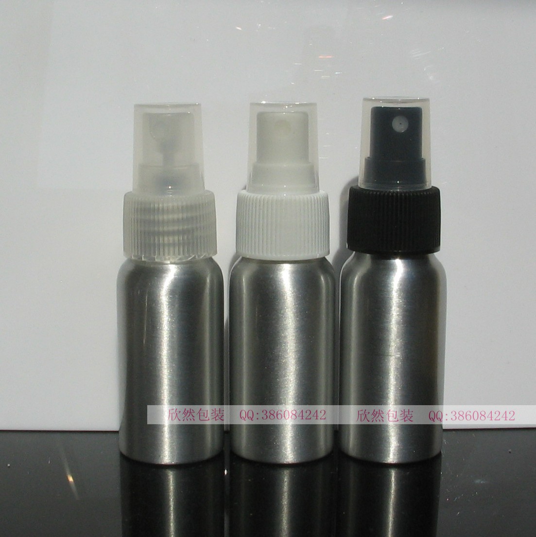 喷雾瓶30ml铝瓶 精油小喷瓶 化妆品分装喷铝瓶/美妆小工具空瓶