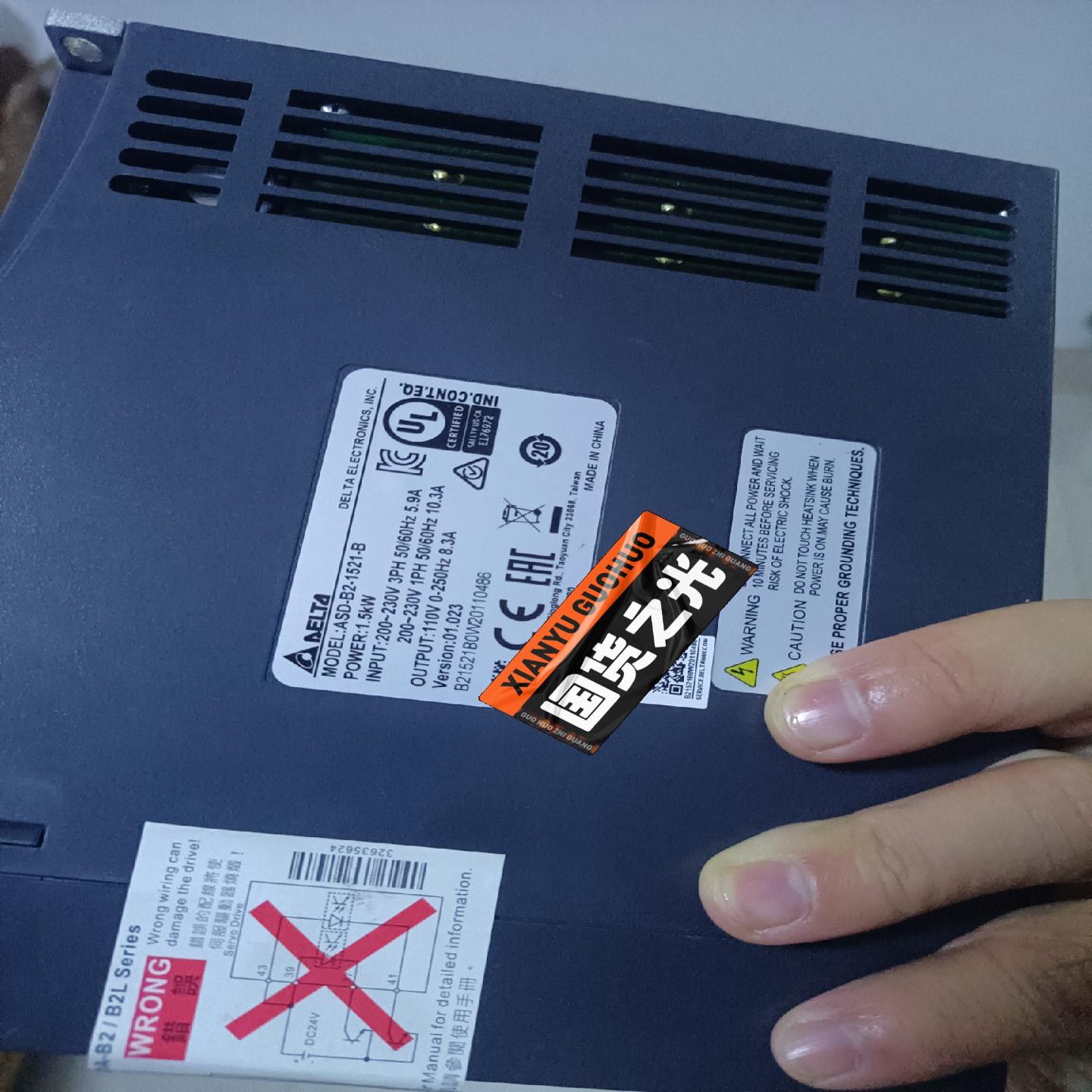 适用台达伺服驱动+电机套装B21000w 议价