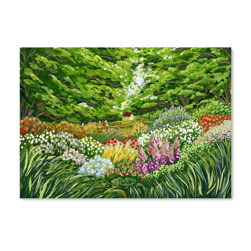 【艺术版画】插画师Laivi Poder复刻艺术版画治愈系田园装饰画芯