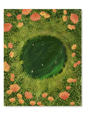 【艺术版画】插画师Laivi Poder复刻艺术版画治愈系田园装饰画芯