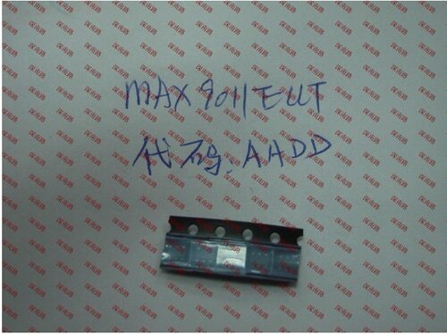 进口全新比较器MAX9011EUT+T MAX9011 丝印AADD SOT-23-6现货直拍