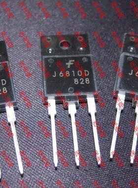 进口全新2SJ6810D FJAF6810DTU J6810D TO-3PF FSC 显示器行管