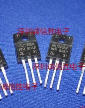 进口全新IRLI3705N  IR 52A/55V MOS场效应管 TO-220F