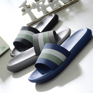 2026美人桥拖鞋男夏季厚底居家外穿防滑休闲加厚软底EVA泡沫凉拖