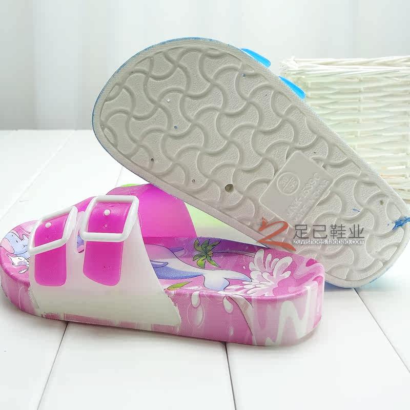 Pantoufles enfants en autre pour été - semelle plastique - Ref 1035342 Image 5