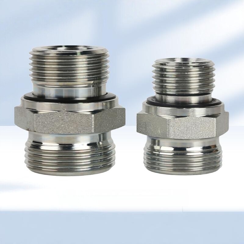 宁波1CB/1DB/系列英制直通24度锥卡套密封过渡高压油管液压接头