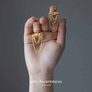 any Awareness《海女日记》精灵海螺流苏耳环