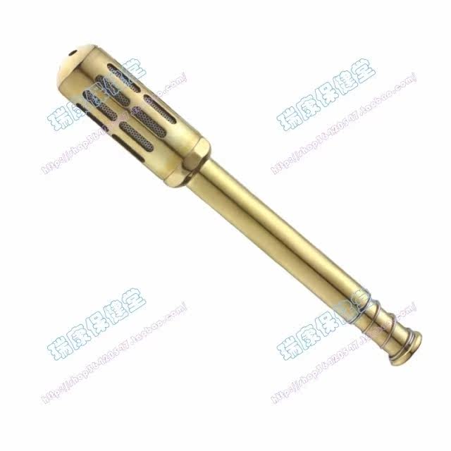 分体特大纯铜身体温灸棒艾灸棒温灸器艾灸器美体棒 送清洁刷