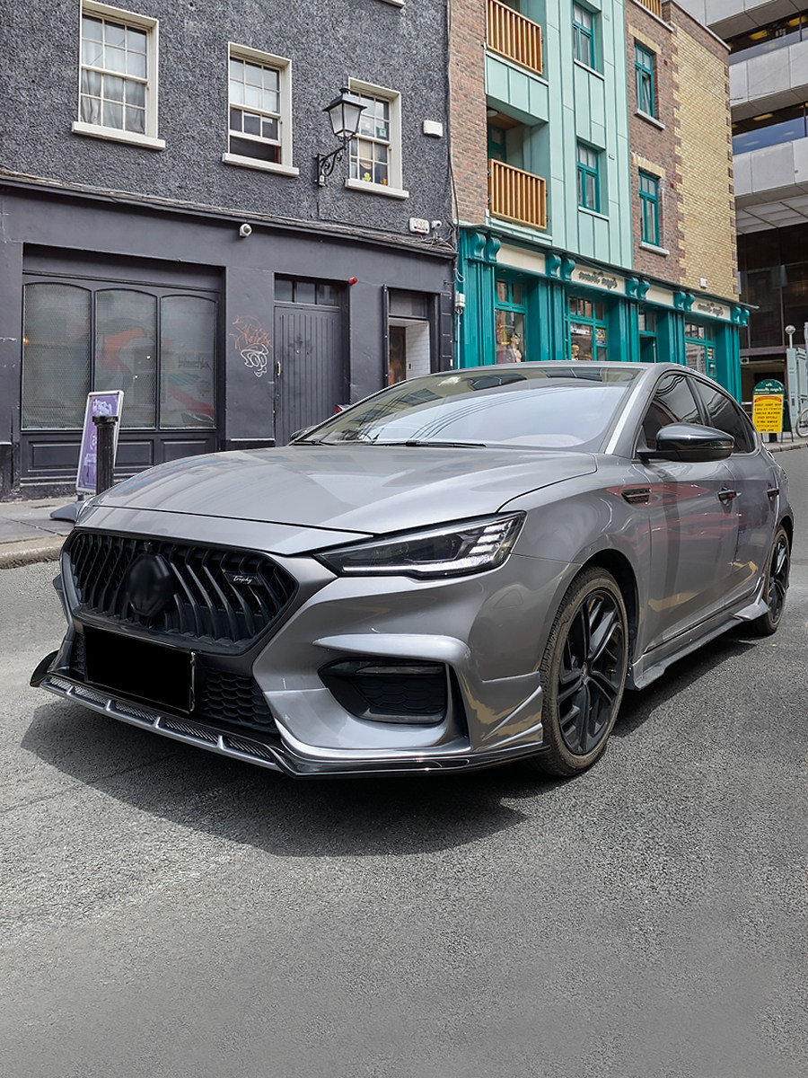 适用20-21款第三代名爵6小包围套件前唇侧裙后唇mg6专用中网尾喉