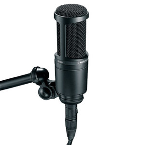 正规代理 Audio-Technica/铁三角 AT2020 电容话筒 大振膜