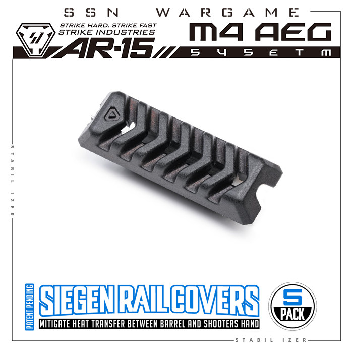 【SI mlok 轨道盖板带理线功能】 ssn ar15 ldt 精镁 hk416 短剑图片