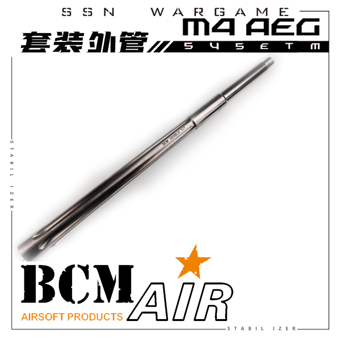 BCM外管 MWS jmt金属 ssn ar15 m4拼接管 416装饰套管延长管-封面