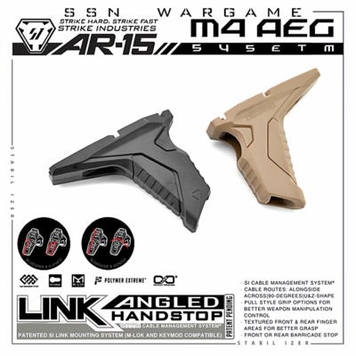 原品复刻【 SI 阻手】尼龙 理线 阻手器前握把