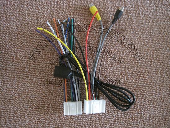 K2K3索纳塔八代 CD专用电源喇叭连接线带USB（CD插头）