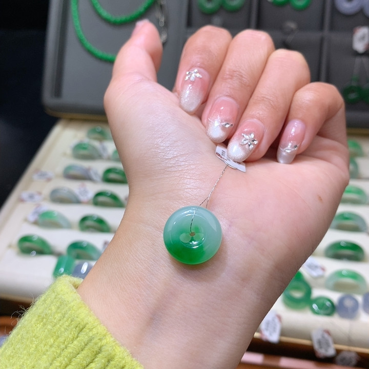 阳春白雪平安扣,珠宝/钻石/翡翠,戒指/指环,淘宝优惠券,粉丝福利购,淘宝优惠卷