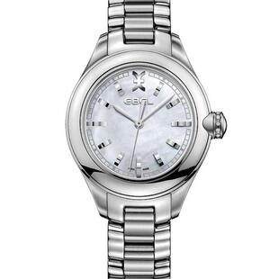 EBEL玉宝 Onde 简约珍珠贝母盘镶钻瑞士石英时尚女士手表 1216173