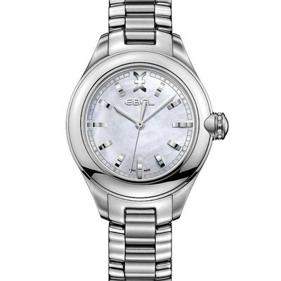 EBEL玉宝 Onde 简约珍珠贝母盘镶钻瑞士石英时尚女士手表 1216173
