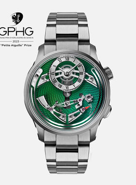 ChristopherWard 自鸣闹表自制机芯钛合金瑞士自动机械商男士手表