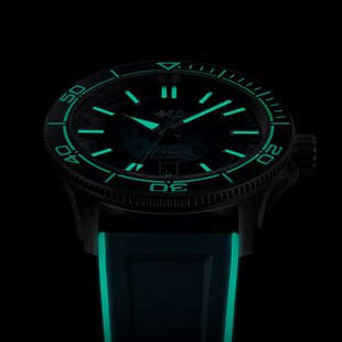 Christopher C60夜光表带透明盘防水瑞士自动机械运动男手表 Ward