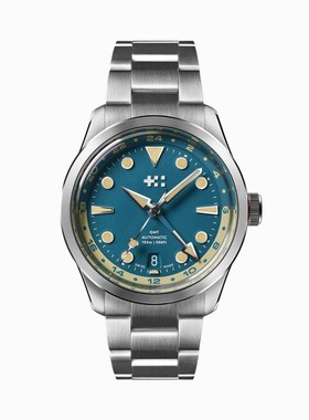 Christopher Ward 双时区夜光防水瑞士自动机械休闲运动男手表C65