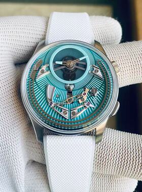 Christopher Ward 夜光自鸣闹表钛合金瑞士自动机械个性男士手表