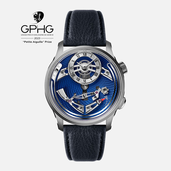 ChristopherWard 自鸣闹表自制机芯钛合金瑞士自动机械商男士手表