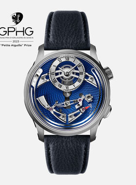 ChristopherWard 自鸣闹表自制机芯钛合金瑞士自动机械商男士手表