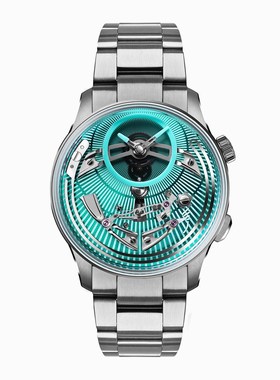 Christopher Ward 夜光自鸣闹表钛合金瑞士自动机械个性男士手表
