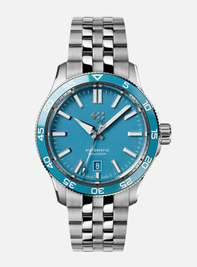 Christopher Ward C60夜光防水瑞士原装自动机械运动休闲男手腕表