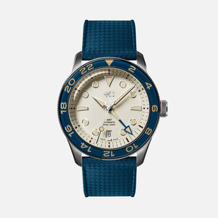 Christopher C65复古夜光双时区瑞士自动机械防水运动男腕表 Ward