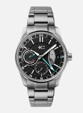 ChristopherWard 5日链自产机芯双时区夜光瑞士自动机械男手表C63