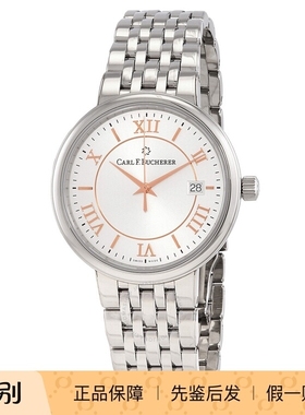宝齐莱Carl F.Bucherer 10314 超薄瑞士自动机械表商务休闲男腕表
