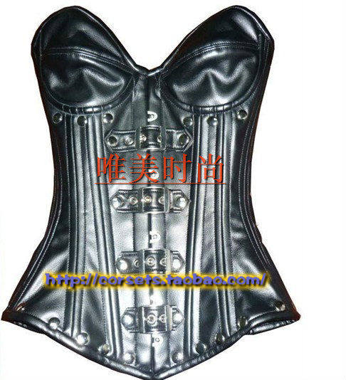 新品收腹塑身束腰宫廷马甲钢骨束身corset哥特式塑腹塑腰衣包邮