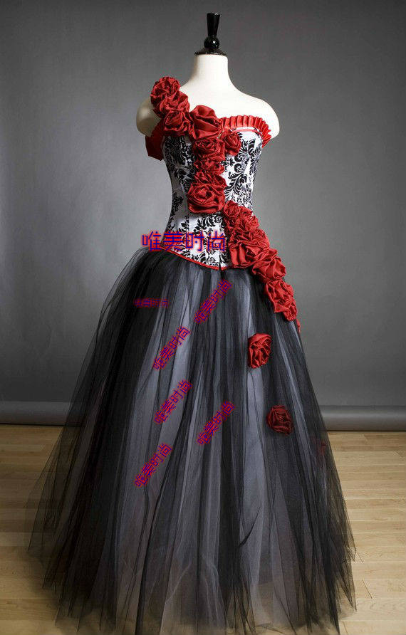 唯美时尚宫廷钢骨束腰复古corset宫廷束身衣哥特式马甲收腹塑身