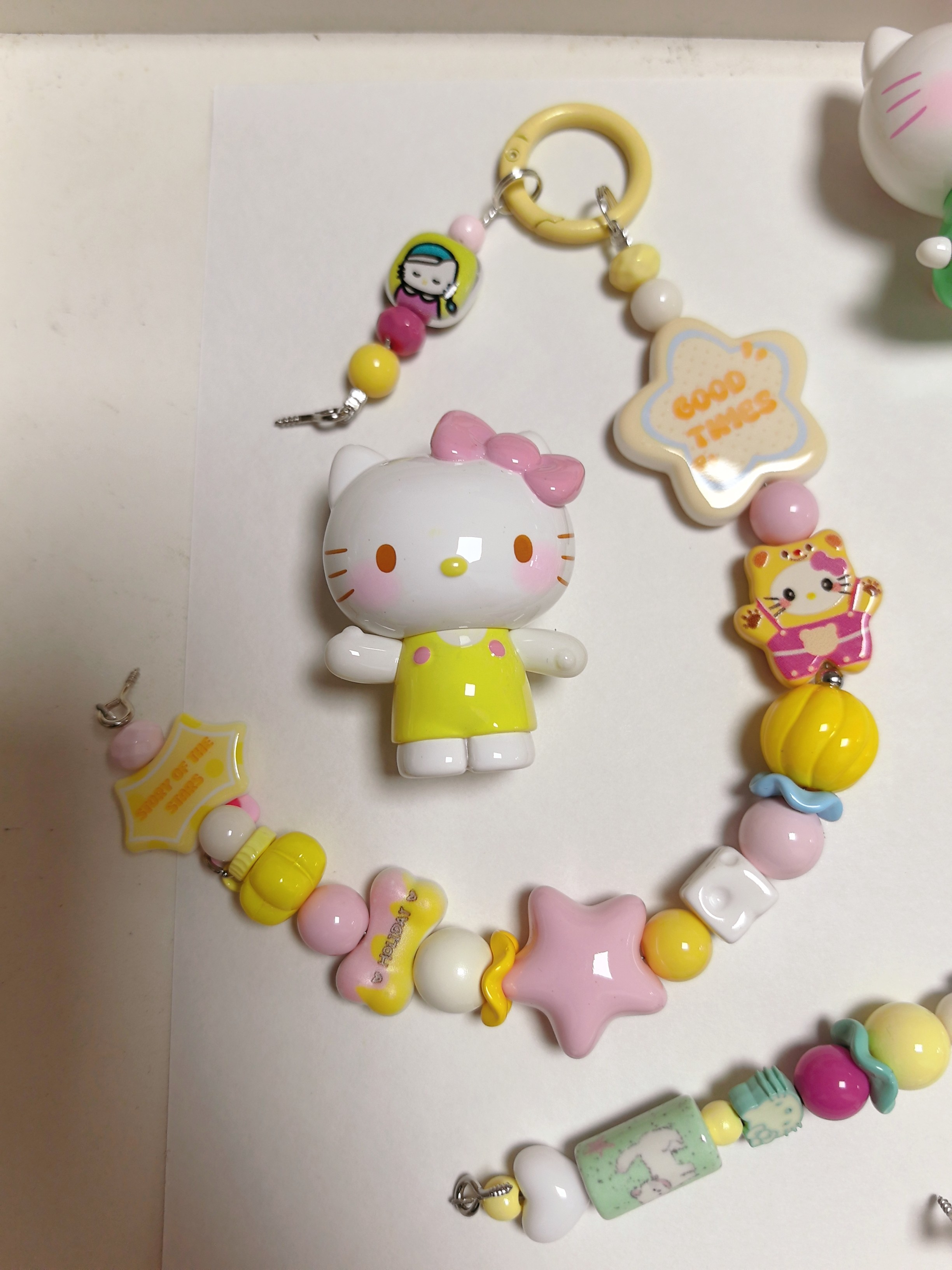 【手工定制1:1彩虹糖手机链】潮玩盲盒